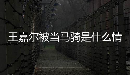 尔被么节目被当马当马骑是情况骑在什王嘉 王什么嘉尔