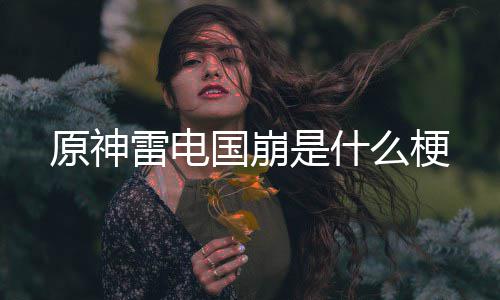 么梗雷电原神国崩是什