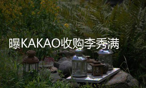 满股曝K李秀娱乐打败份 新主人成为收购